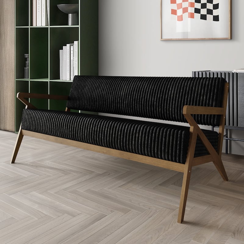 CraftPorch Chic Modern Velvet Upholstered Sofa