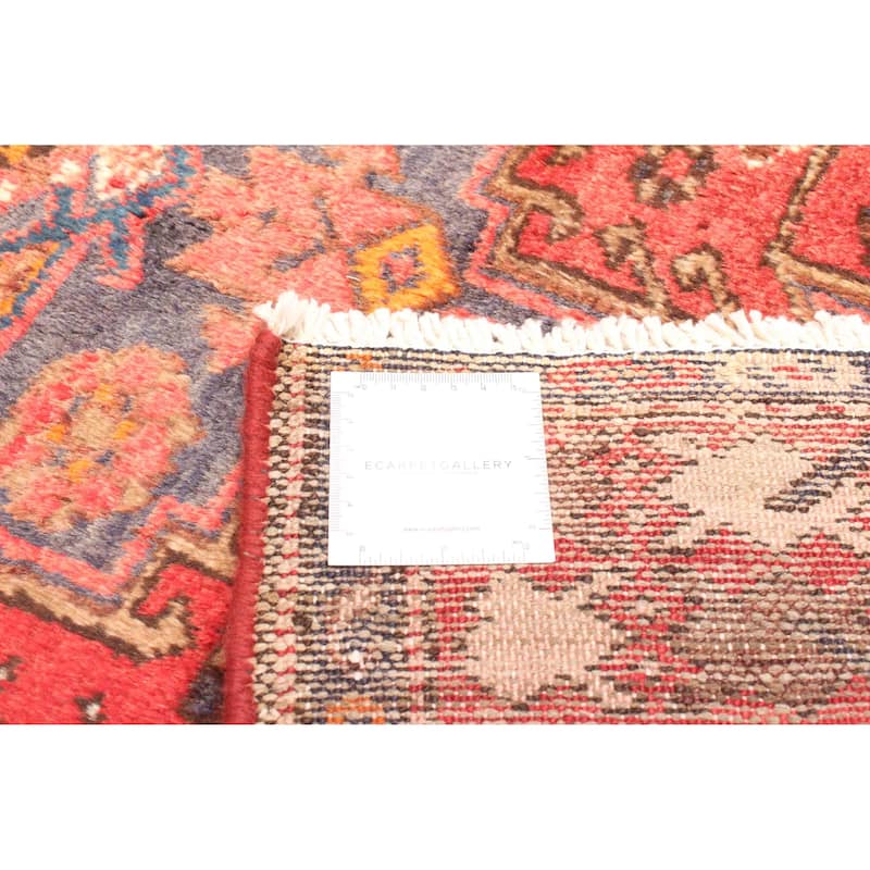 ECARPETGALLERY Hand-knotted Konya Anatolian Red Wool Rug - 3'1 x 6'9