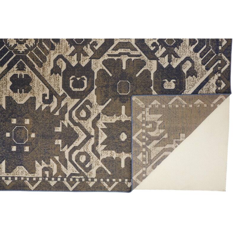 Hurst Modern Style Oriental Transitional Area Rug