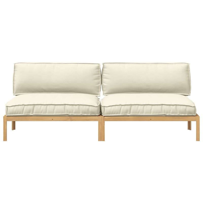 vidaXL Sofa Set in Solid Acacia Wood