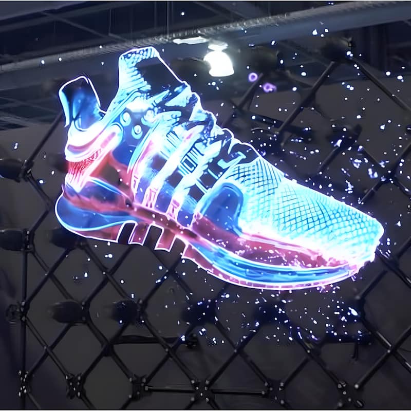 3D Hologram Fan Novelty light