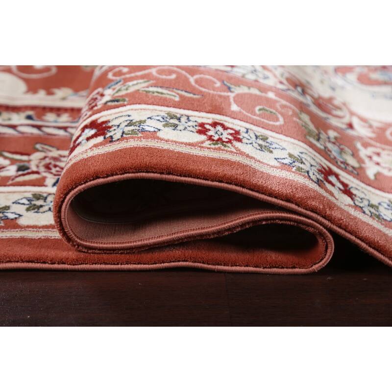 Floral Medallion Transitional Oriental Turkish Rug Traditional Carpet