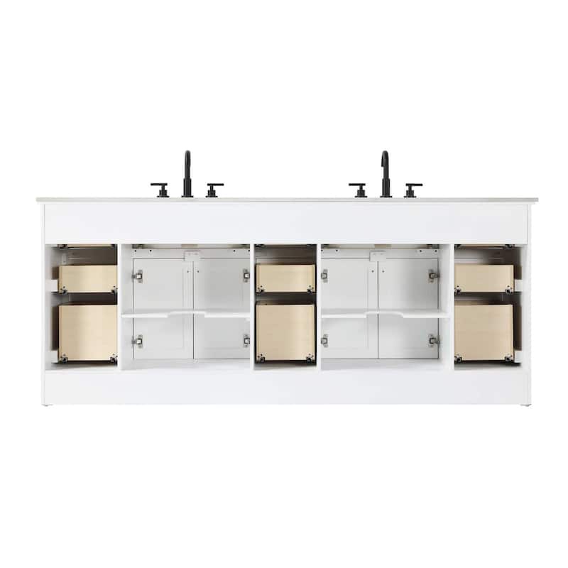 Nathaniel Double Bathroom Vanity (54-84 inch)