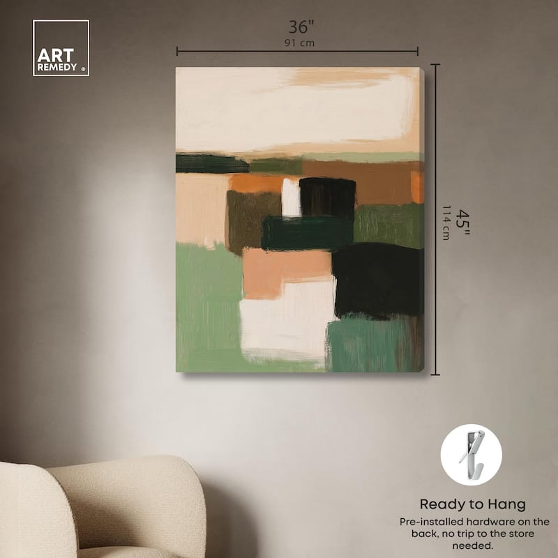 Underbrush Musings I Canvas by Art Remedy, Gallery Wrapped