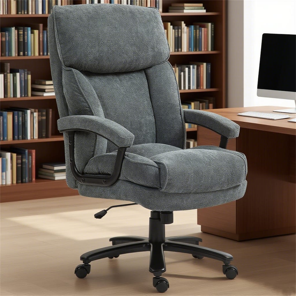 Big and Tall High Back Executive Desk Office Chair, Ergonomic Computer Chair