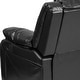 preview thumbnail 11 of 21, Contemporary Upholstered Recliner Loveseat with Headrests and Armrests - 56"W x 35" - 64"D x 38"H