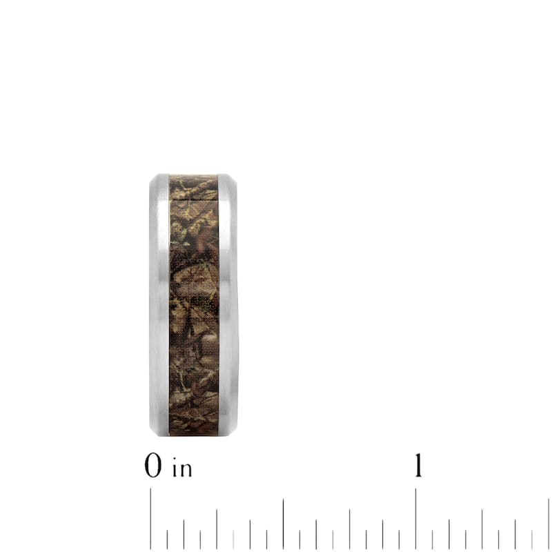 Steel Nation Stainless Steel Camouflage 8mm Band