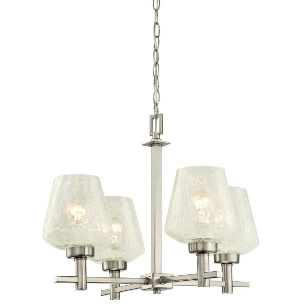 Westinghouse 6333500  Hennessey 4 Light 21-13/16" Wide Chandelier - Chandeliers For Bedrooms by Overstock.com