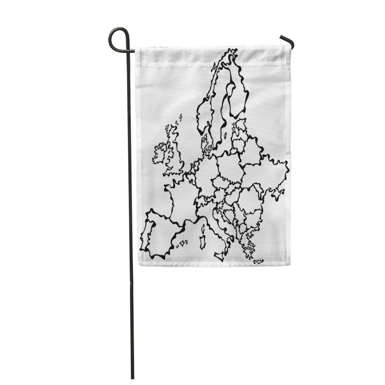 Shop Albania Drawing Map Of Europe Austria Belarus Belgium Border Garden Flag Decorative Flag House Banner 28x40 Inch On Sale Overstock 31366888