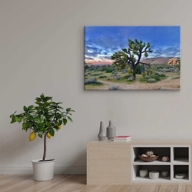 Joshua Tree Moment by James Carol Canvas Art Print