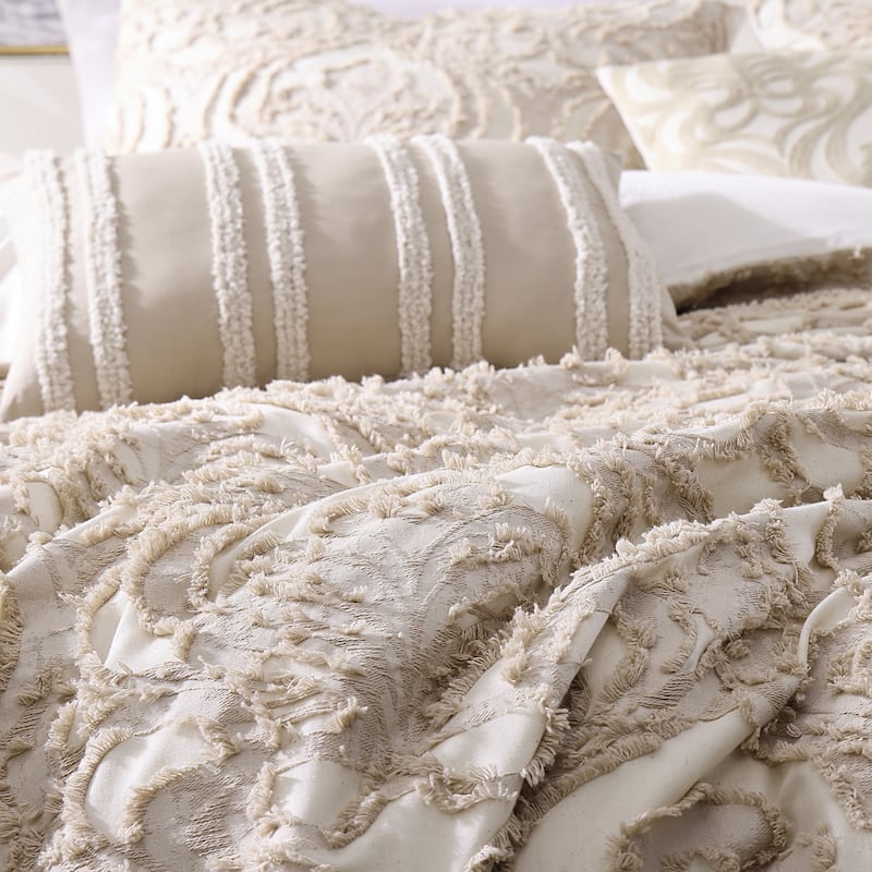 Riverbrook Home Rhapsody 5 PC Medallion Clip Jacquard