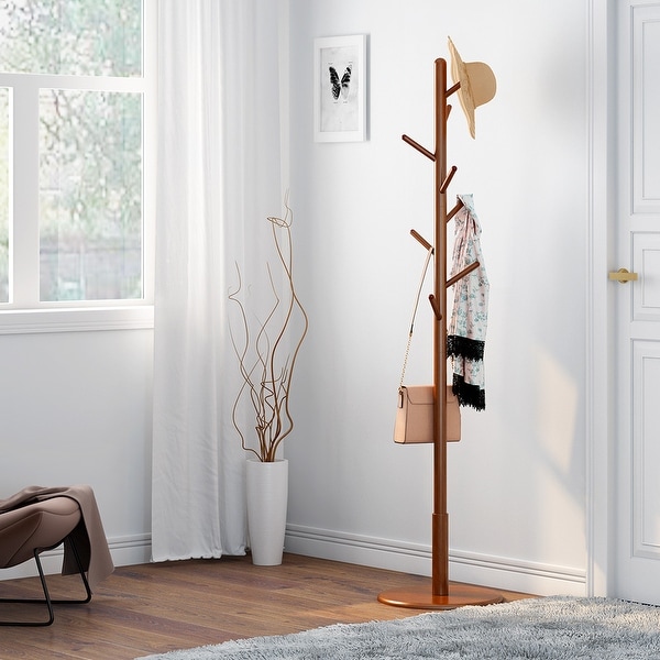Hallway hat store and coat stand