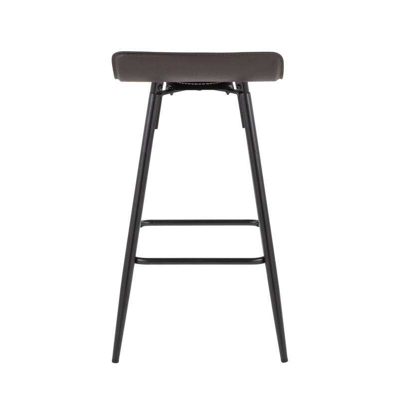 Porch & Den Tower Fixed-Height Counter Stool (Set of 2)