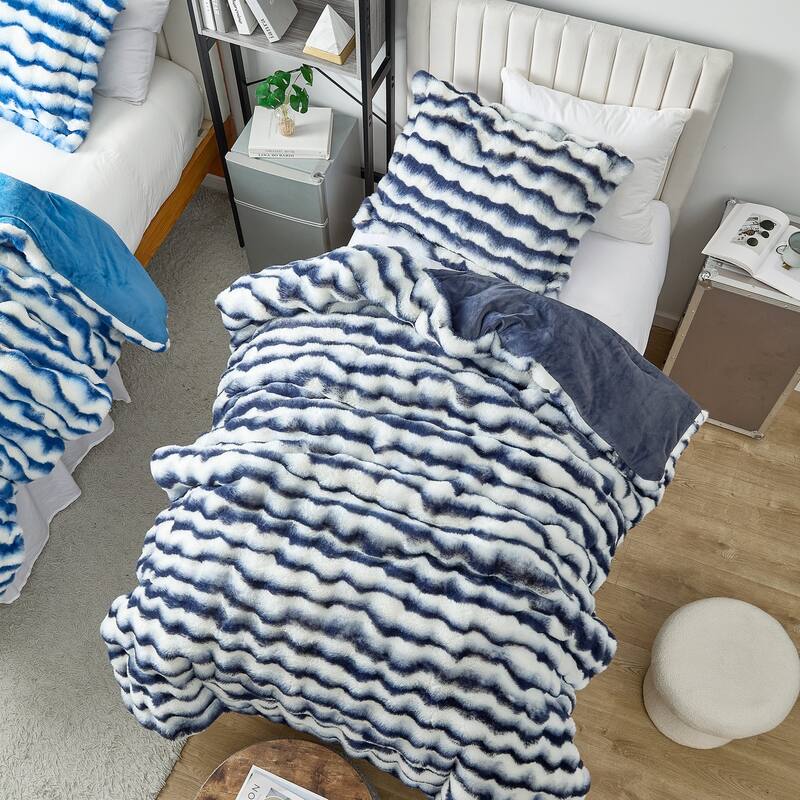 Freezin Waters - Coma Inducer® Oversized Comforter Set - Navy Ocean