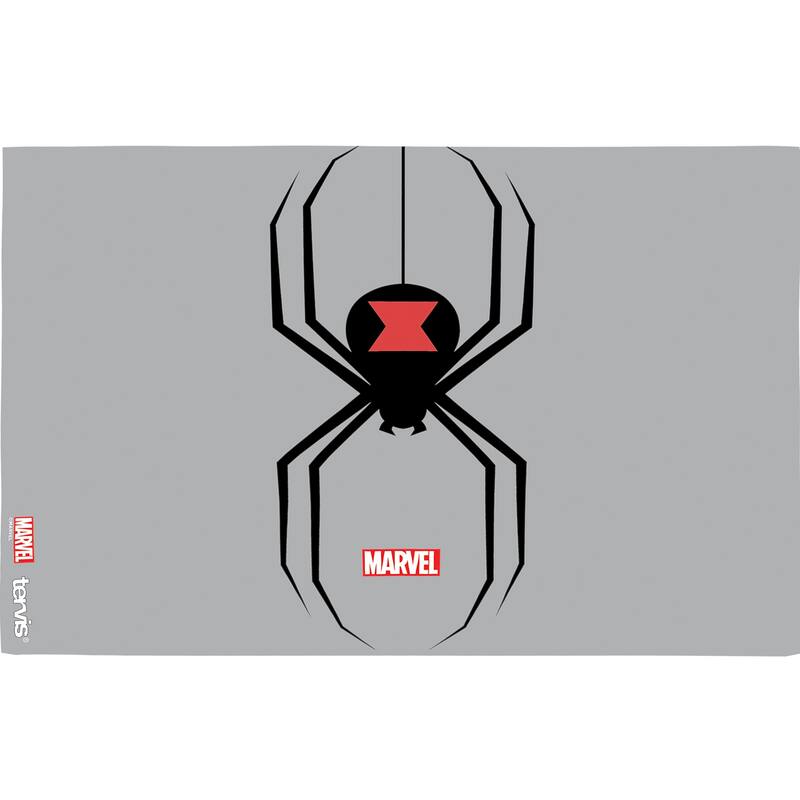 Tervis Marvel Black Widow Made in USA Double Walled Insulated Travel Tumbler, Clear