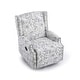 preview thumbnail 23 of 139, 29'' W Pattern Swivel Manual Push Back Recliner Chair Set of 2