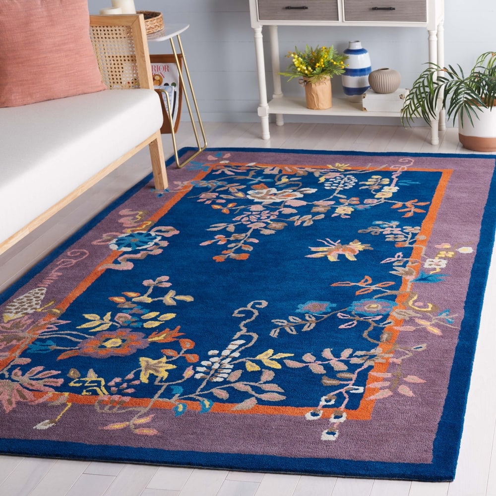 SAFAVIEH Handmade Metro Iroda French Country Wool Rug