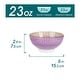 preview thumbnail 2 of 29, vancasso Macaron Porcelain 23Oz. Oriental Cereal Bowls Set
