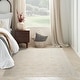 preview thumbnail 7 of 24, Nourison Shadows Indoor only Persian Area Rug 5' 3" x 7' 3" - Ivory/Grey - Rectangle