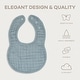 preview thumbnail 35 of 65, Muslin Cotton Baby Bibs Adjustable Size by Comfy Cubs