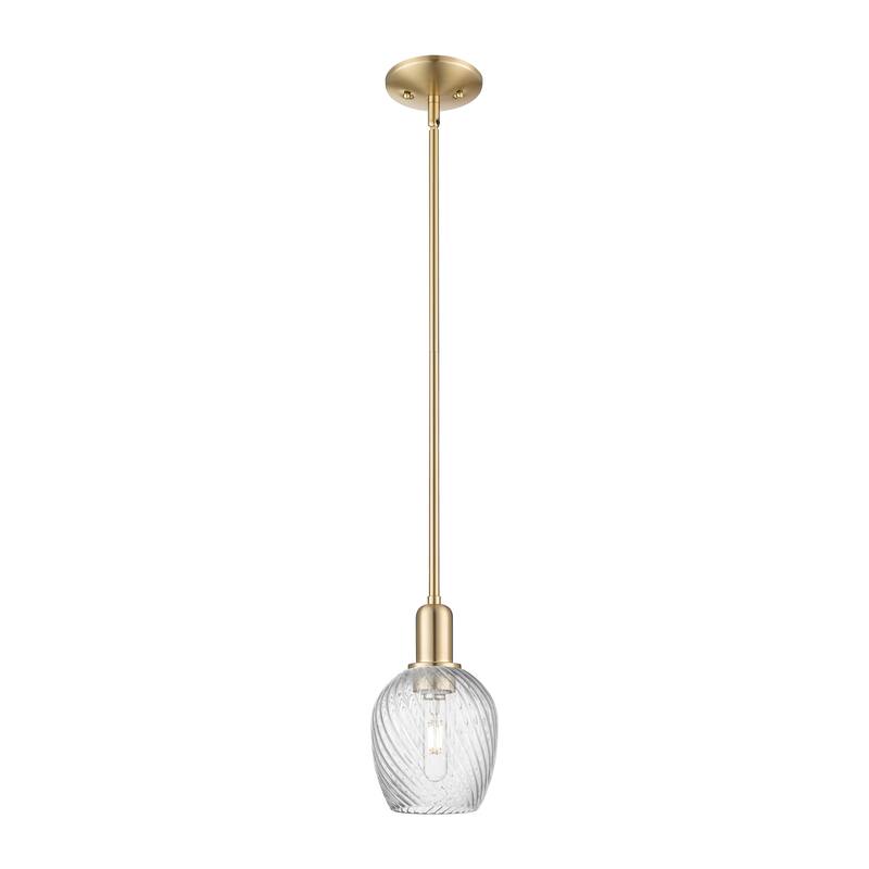 Innovations Lighting Endless Possibilities Arcadia - Salina - 1 Light 6" Stem Hung Mini Pendant - Champagne Bronze