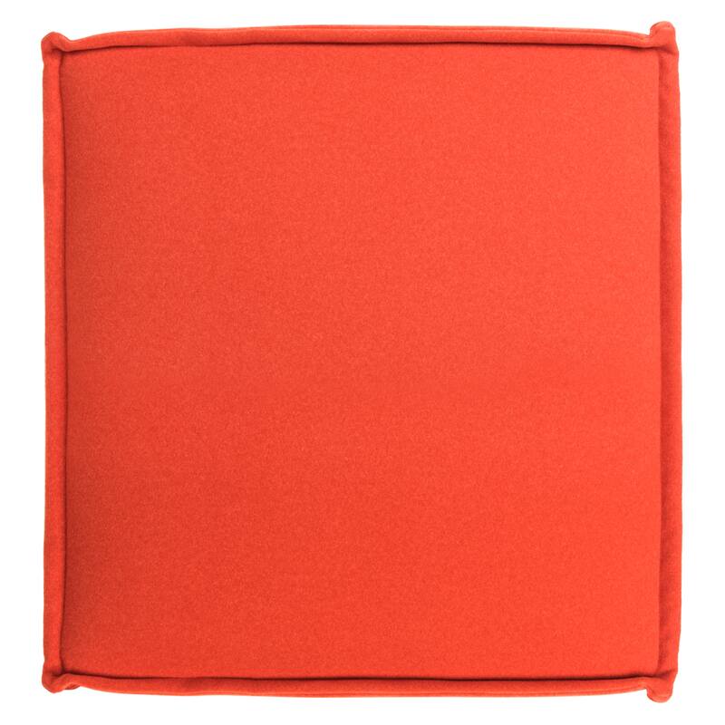 SAFAVIEH Perla Burnt Orange Ottoman