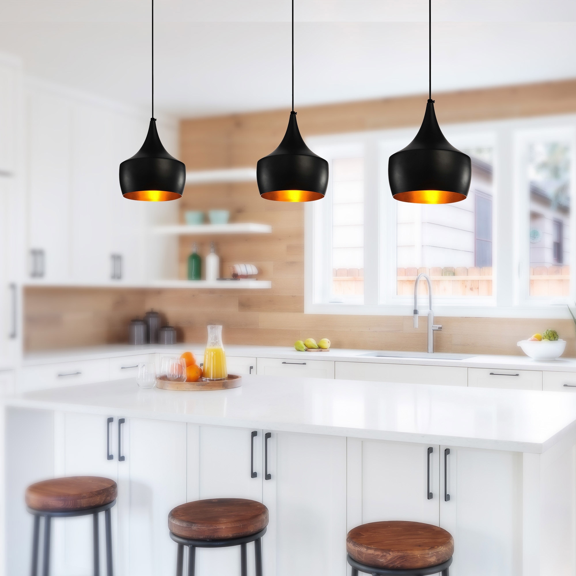 CWI Lighting Dynamic 1 Light 10in Black Down Mini Pendant