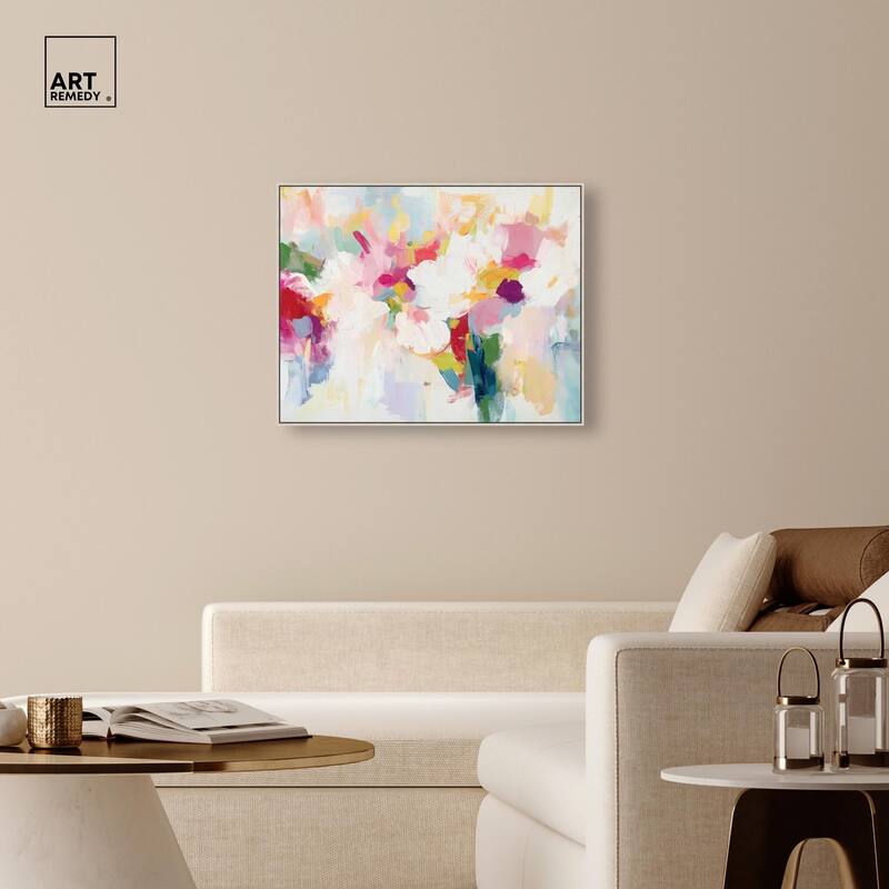 Saturated Colors I Canvas by Art Remedy