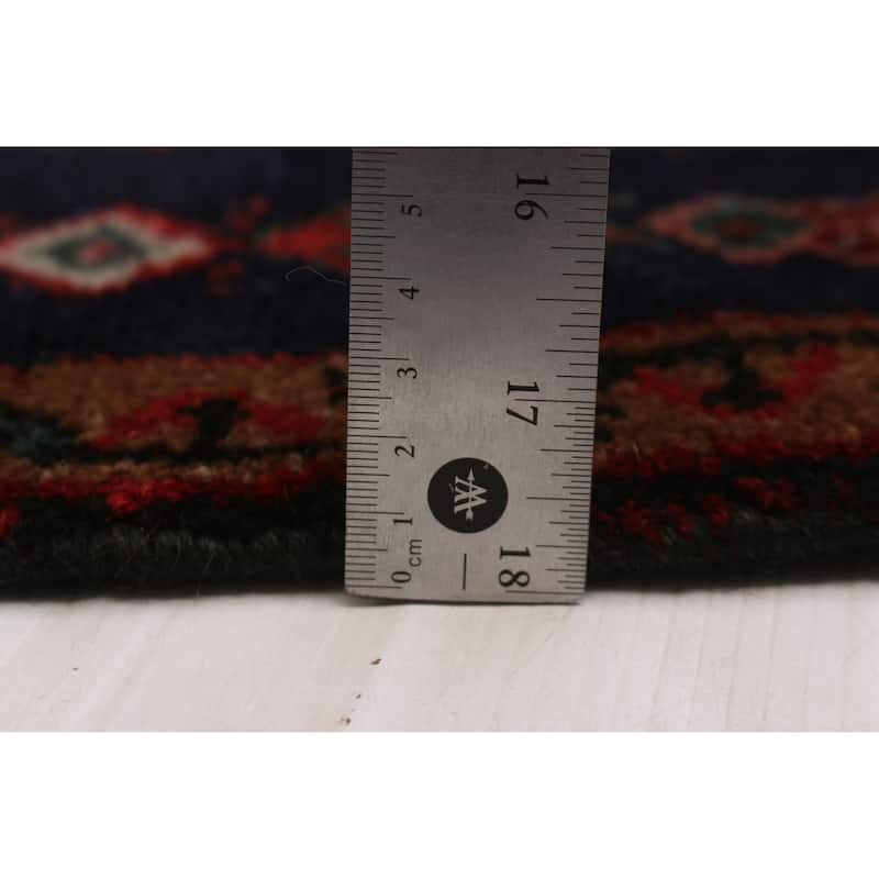 ECARPETGALLERY Hand-knotted Andelz Red Wool Rug - 4'1 x 6'3