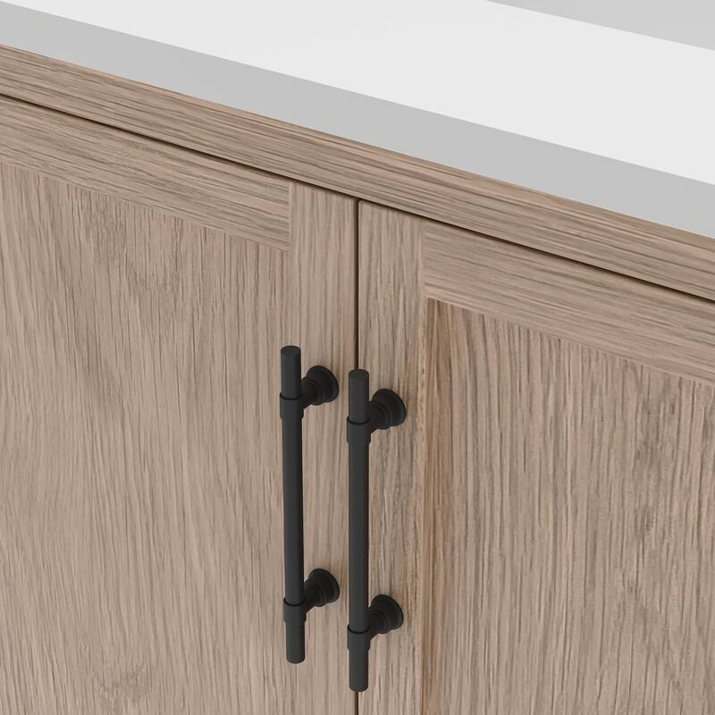 Fresca FCB4272-U Silas 72" Free Standing Double Basin Vanity Set with