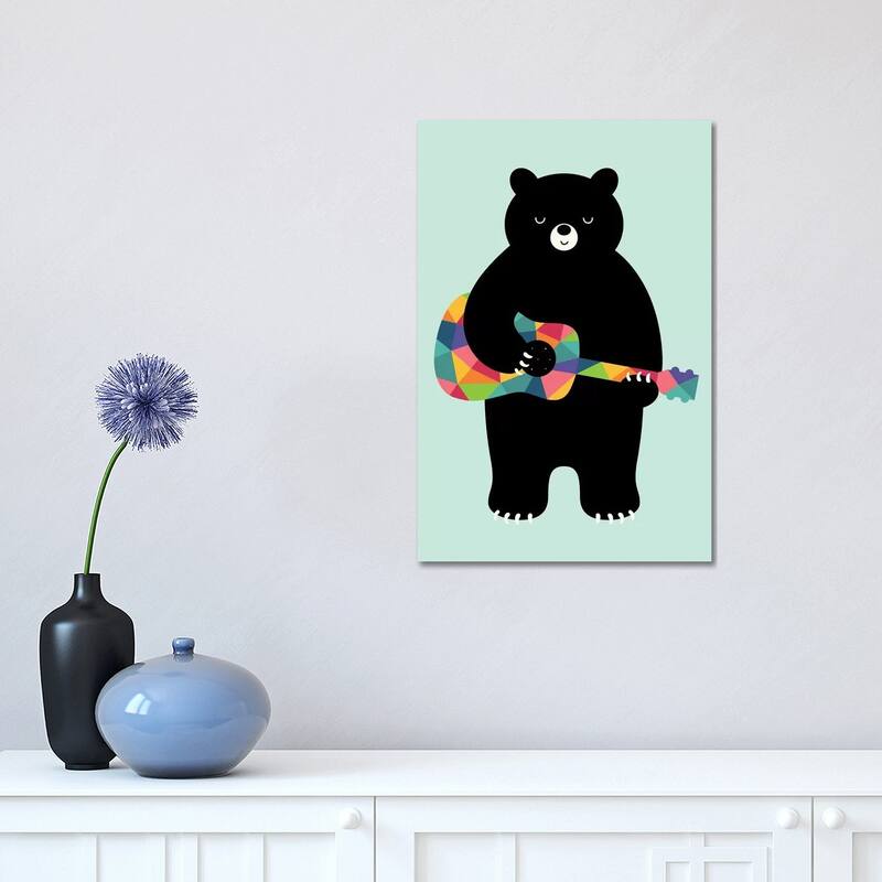 iCanvas "Happy Song" by Andy Westface Canvas Print - 18x12x1.5