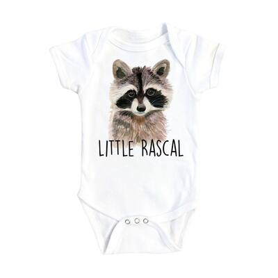 Raccoon Rascal - Baby Boy Girl Clothes Infant Bodysuit Funny Cute Newborn