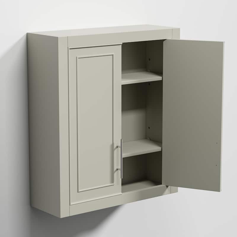 Wooden Storage Cabinet Wall Cabinet a Adjustable Shelf 26" - 26*22