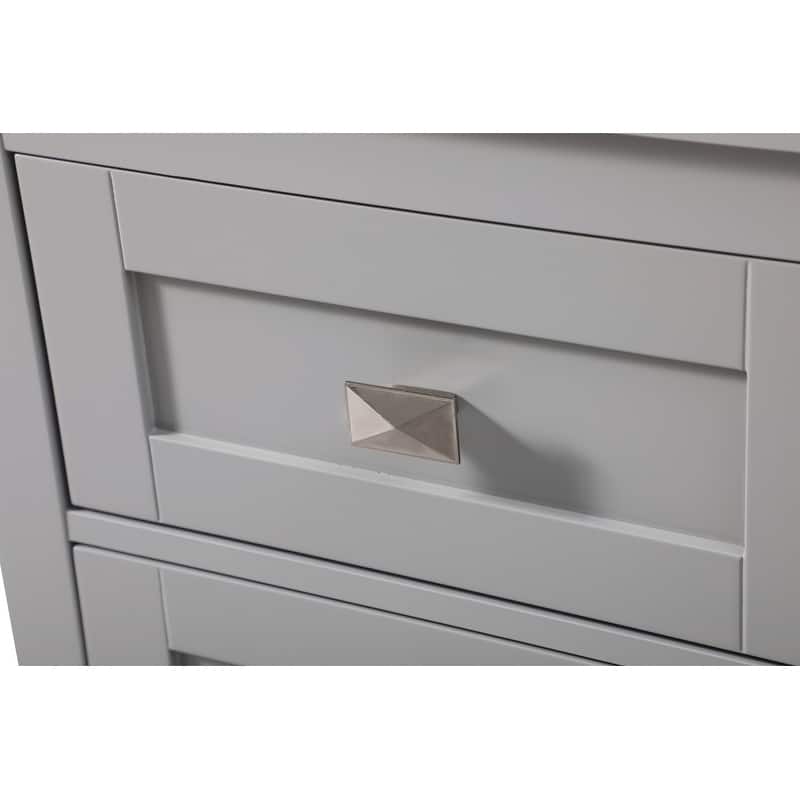 Indigo Home 18 Inch Bathroom Storage Freedstanding Cabinet