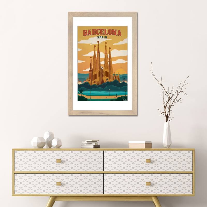 iCanvas "Barcelona" by IdeaStorm Studios