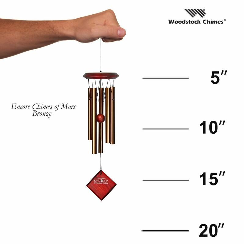 Woodstock Encore® Chimes of Mars - Bronze 17"