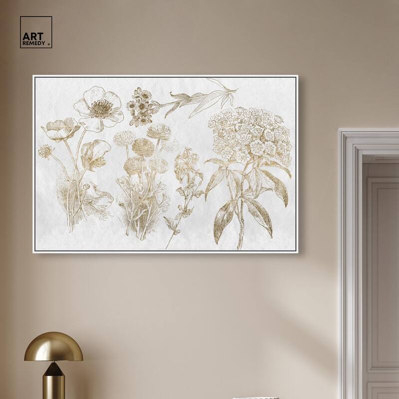 Floral Selection Canvas by Art Remedy