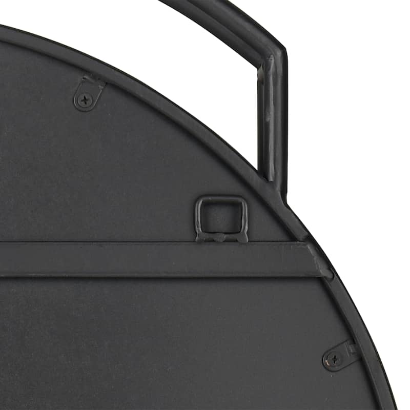 Elk Home Jiri Black Finish Metal 23.75 Inch Wide Mirror