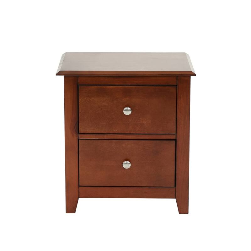 Selma Nightstand With 2 Drawers Storage