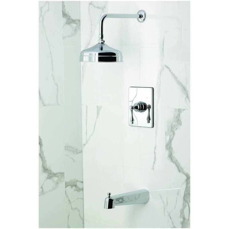 Kingston Brass KB634.AL Restoration Tub and Shower Trim Package with
