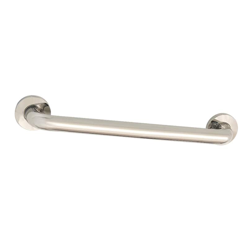 Meridian 16-Inch x 1-1/4-Inch O.D Grab Bar - Polished Nickel