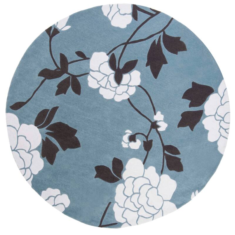 SAFAVIEH Handmade Modern Art Gudula Modern Polyester Rug