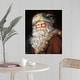 preview thumbnail 18 of 26, "Father Christmas" Traditional Santa Winter Holiday Poster Print