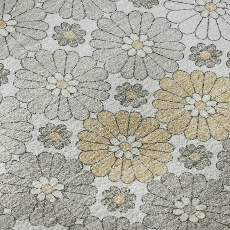 Premium Washable Super Soft Whimsy Mosaic Mayfield Rug
