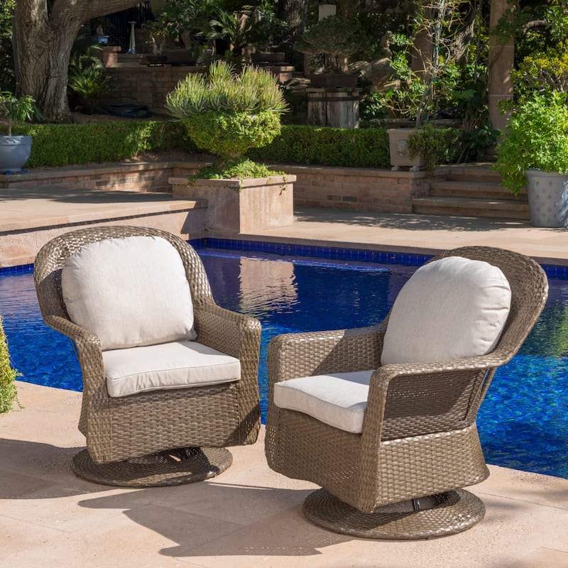 SWIVEL CLUB CHAIR (Set of 2)