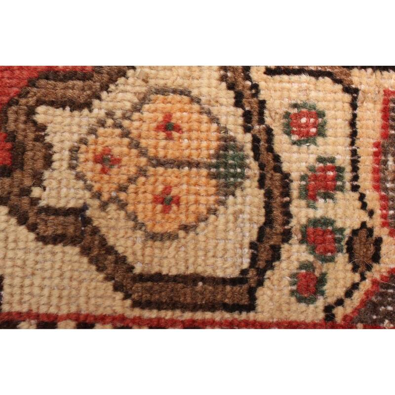 ECARPETGALLERY Hand-knotted Antalya Vintage Red Wool Rug - 3'11 x 6'6