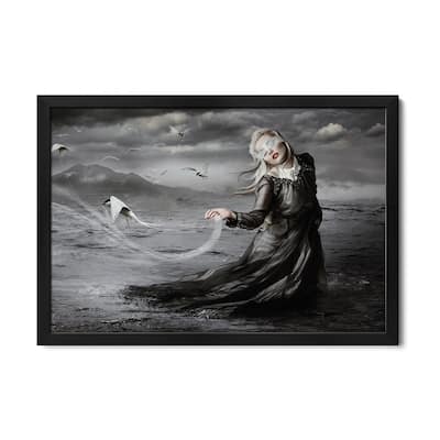 No Eye Can See The Pattern Premium Framed Poster by KT Allen