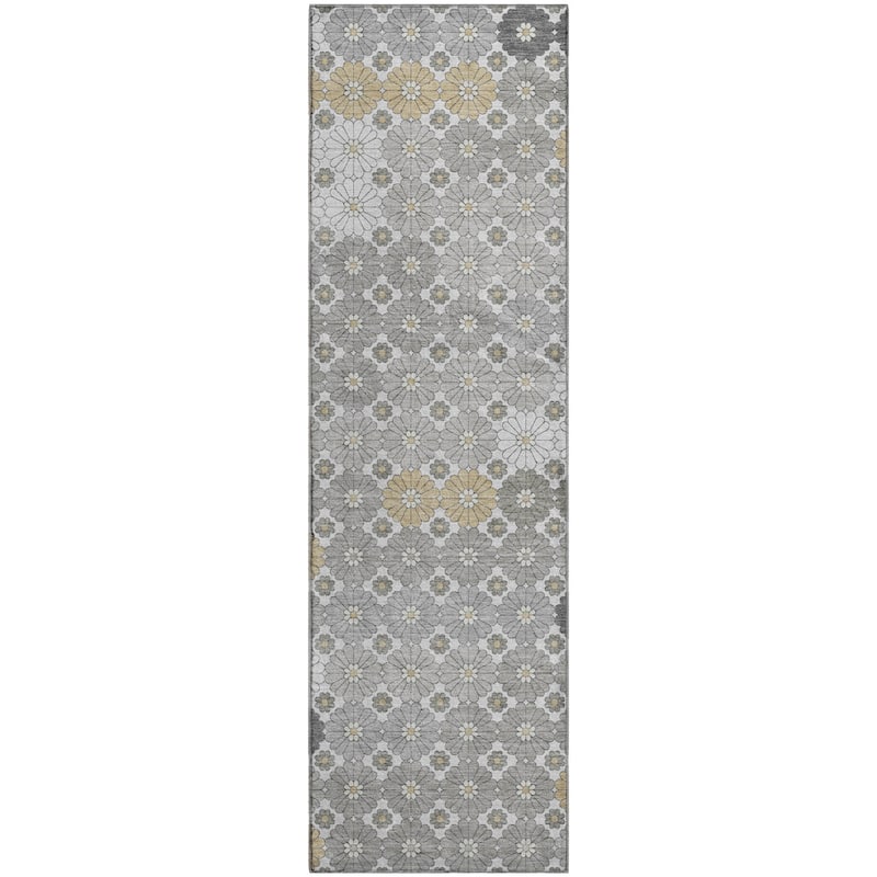 Premium Washable Super Soft Whimsy Mosaic Mayfield Rug
