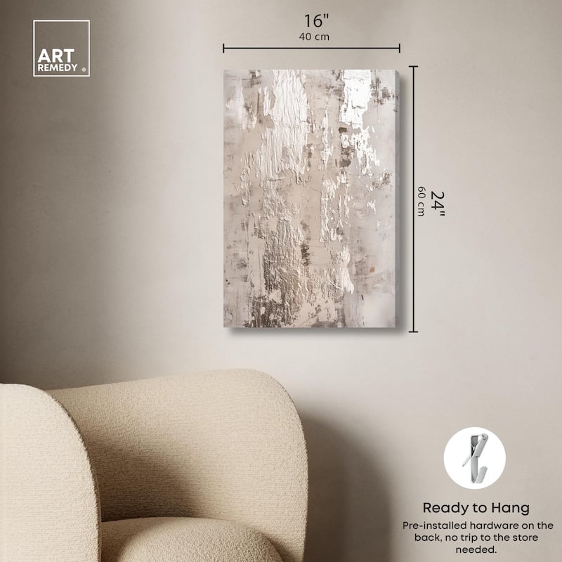 Rusted Echo III Canvas by Art Remedy, Gallery Wrapped