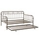 preview thumbnail 8 of 17, Darren Bronze Metal Full Size Daybed by iNSPIRE Q Classic
